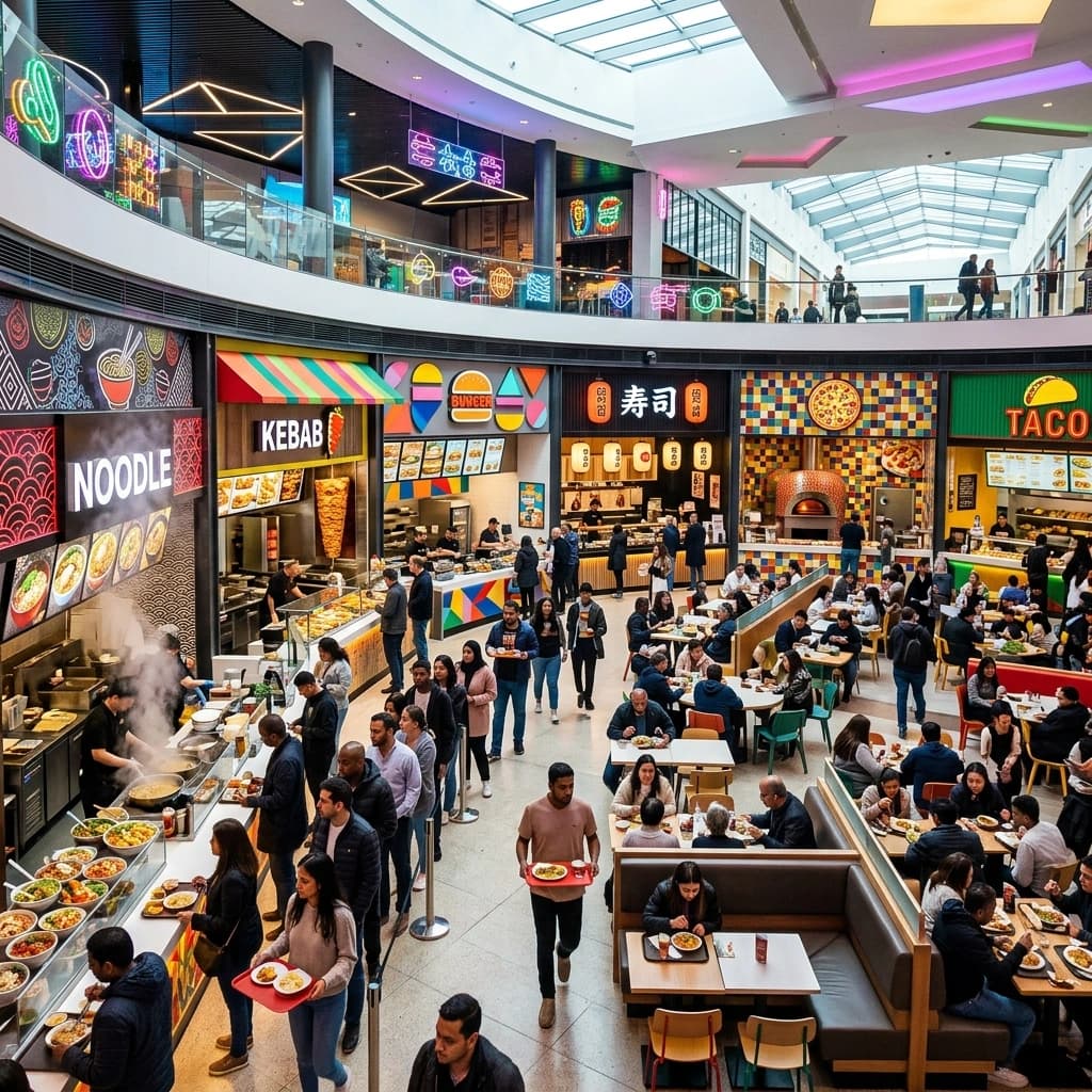 Cloud Kitchens & Food Courts