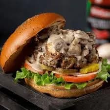 Mushroom sandwich