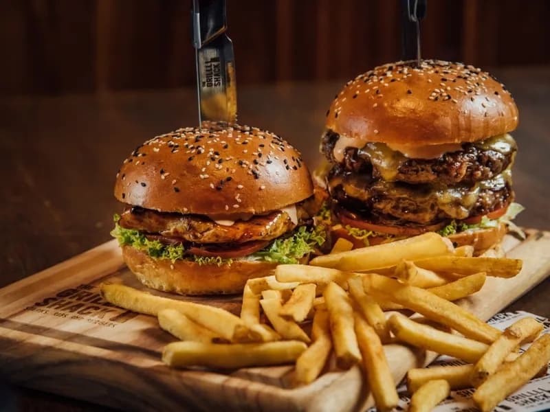 Happiness in every bite! 🍔🔥