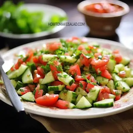 سلطة خضرة