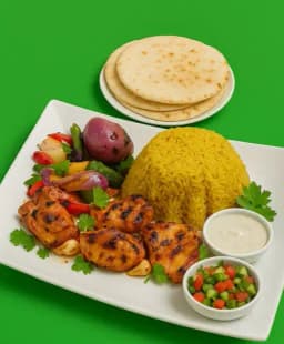 وجبة شيش طاووق