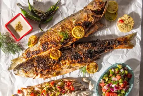 Grilled Mullet