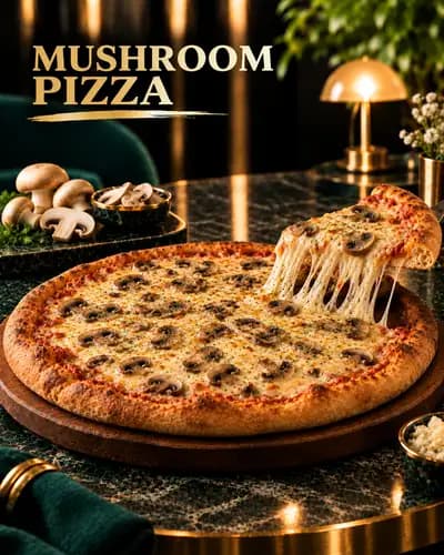 Mushroom Pizza