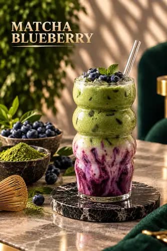 Blueberry Matcha
