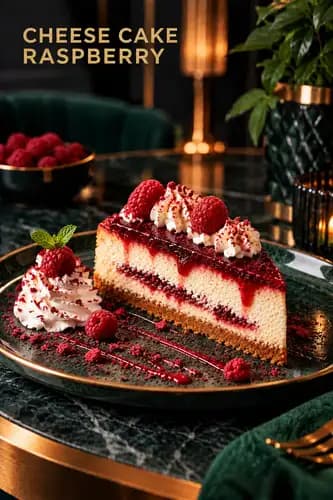 Cheese Cake Raspberry