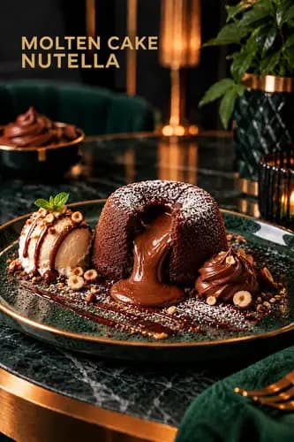 Molten Cake Nutella