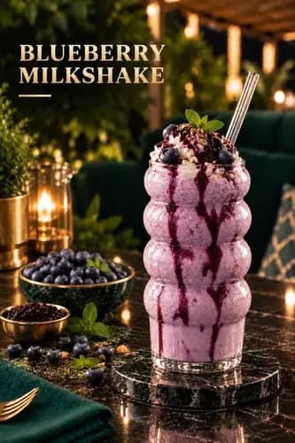 Blueberry Milkshake
