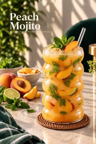 Peach Mojito