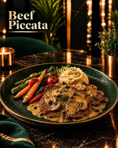 Beef Piccata