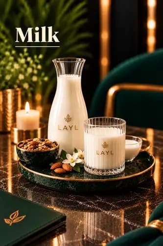 ex.almond milk