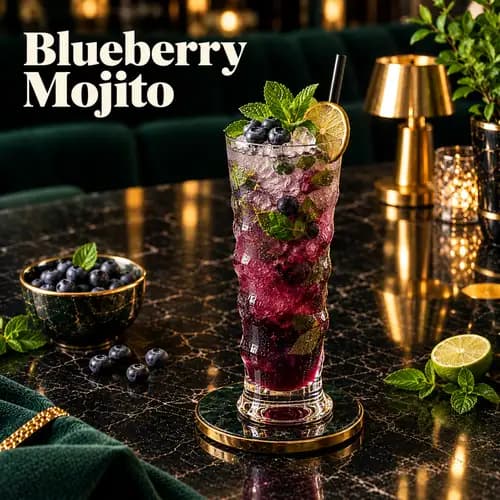 Blueberry Mojito