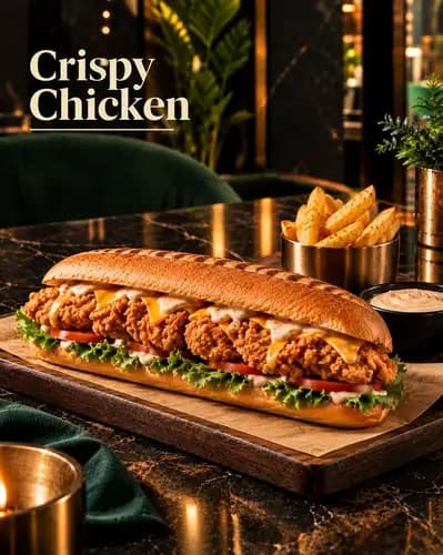 crispy chicken sandwich