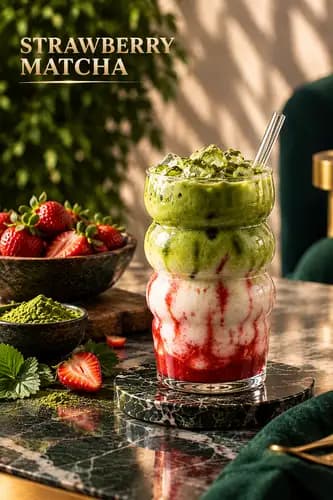Strawberry Matcha