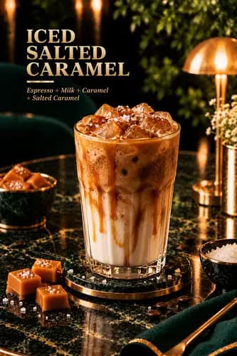 ice saltad caramel late